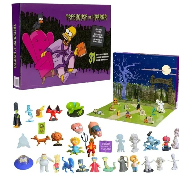 NEW The Simpsons Treehouse of Horror Advent Calendar 31 days Halloween - Picture 2 of 4
